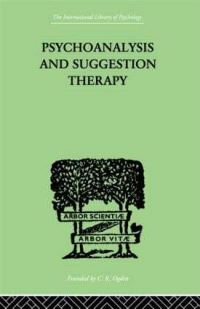 Book Cover for Psychoanalysis And Suggestion Therapy by Wilhelm Stekel