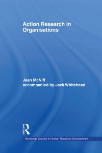 Book Cover for Action Research in Organisations by Jean McNiff