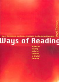 Book Cover for Ways of Reading by Martin Montgomery