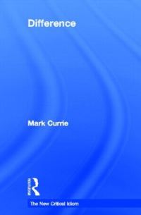 Book Cover for Difference by Mark Anglia Ruskin University, UK Currie