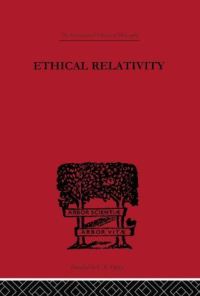 Book Cover for Ethical Relativity by Edward Westermarck