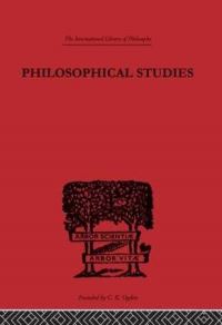 Book Cover for Philosophical Studies by GE Moore