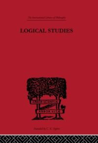Book Cover for Logical Studies by G H von Wright