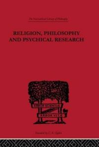 Book Cover for Religion, Philosophy and Psychical Research by C D Broad