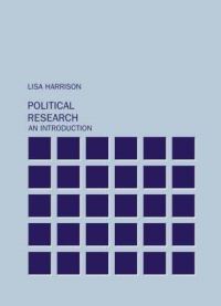 Book Cover for Political Research by Lisa Harrison