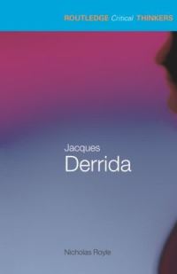Book Cover for Jacques Derrida by Nicholas Royle