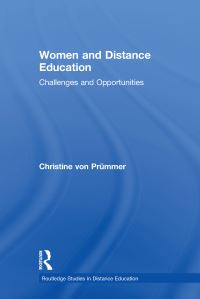 Book Cover for Women and Distance Education by Christine von Prümmer