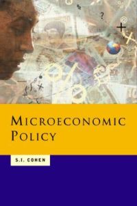 Book Cover for Microeconomic Policy by S I Cohen