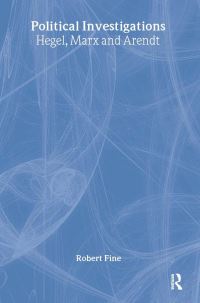 Book Cover for Political Investigations by Robert Fine