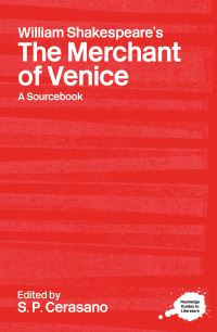 Book Cover for William Shakespeare's The Merchant of Venice by S P Cerasano