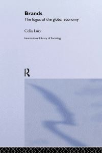 Book Cover for Brands by Celia Lury