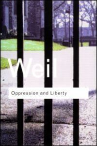 Book Cover for Oppression and Liberty by Simone Weil