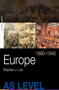 Book Cover for Europe, 1890-1945 by Stephen J Lee