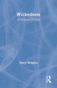 Book Cover for Wickedness by Mary Midgley
