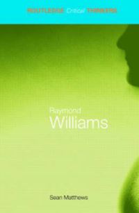 Book Cover for Raymond Williams by Sean Matthews
