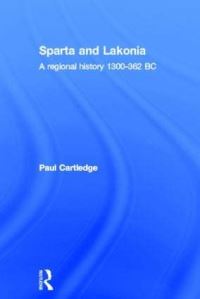Book Cover for Hellenistic and Roman Sparta by Paul Cartledge