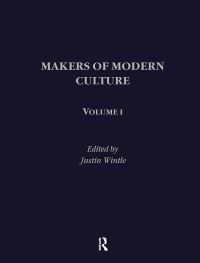 Book Cover for Makers of Modern Culture by Justin Wintle