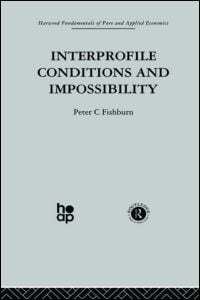 Book Cover for Interprofile Conditions and Impossibility by Peter C Fishburn
