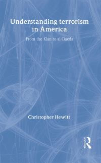 Book Cover for Understanding Terrorism in America by Christopher Hewitt