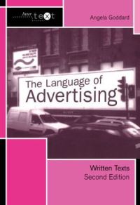 Book Cover for The Language of Advertising by Angela Goddard