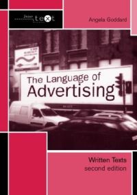 Book Cover for The Language of Advertising by Angela Goddard