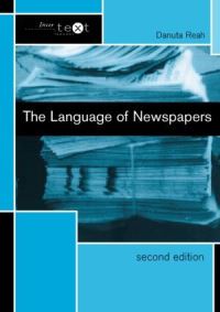 Book Cover for The Language of Newspapers by Danuta Reah