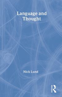 Book Cover for Language and Thought by Nick Lund