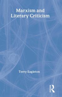Book Cover for Marxism and Literary Criticism by Terry Eagleton