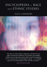 Book Cover for Encyclopedia of Race and Ethnic Studies by Ernest Cashmore