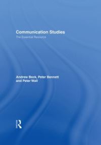 Book Cover for Communication Studies by Andrew Beck, Peter Bennett, Peter Wall