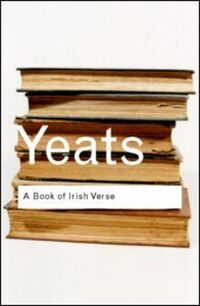 Book Cover for A Book of Irish Verse by W B Yeats