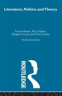 Book Cover for Literature, Politics and Theory by Essex Conference on the Sociology of Literature, Francis Barker