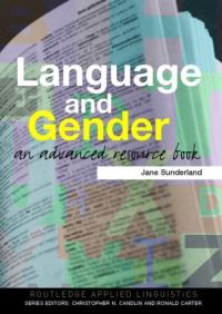 Book Cover for Language and Gender by Jane Sunderland