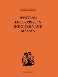 Book Cover for Development Economics. Western Enterprise in Indonesia and Malaysia by G C Allen, Audrey G Donnithorne