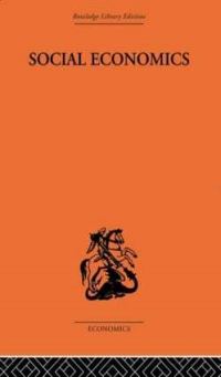 Book Cover for Social Economics by Friedrich Wieser