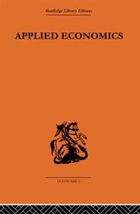 Book Cover for Applied Economics by A J Brown