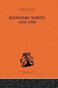 Book Cover for Economic Survey 1919-1939 by W Arthur Lewis