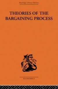 Book Cover for Theories of the Bargaining Process by Alan Coddington
