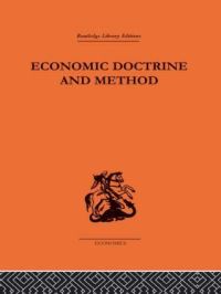 Book Cover for Economic Doctrine and Method by Joseph A Schumpeter