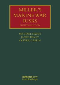 Book Cover for Marine War Risks by Oliver Caplin, James Davey, Michael Davey, Michael D Miller