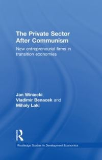 Book Cover for The Private Sector After Communism by Jan Winiecki, Vladimír Benácek, Mihály Laki