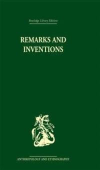 Book Cover for Remarks and Inventions by Rodney Needham