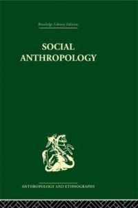 Book Cover for Social Anthropology by Edward EvansPritchard