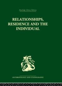 Book Cover for Relationships, Residence and the Individual by Stephen Gudeman