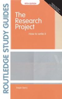 Book Cover for The Research Project by Ralph Berry