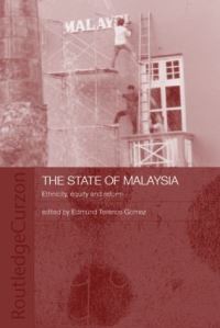 Book Cover for The State of Malaysia by Edmund Terence Gomez, Persatuan Sains Sosial Malaysia
