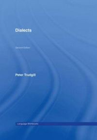 Book Cover for Dialects by Peter Trudgill
