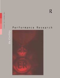 Book Cover for Performance Research 9 by Various
