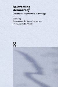 Book Cover for Reinventing Democracy by Boaventura de Sousa Santos, João Arriscado Nunes