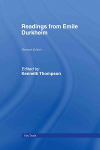 Book Cover for Readings from Emile Durkheim by Émile Durkheim, Kenneth Thompson, Margaret A Thompson